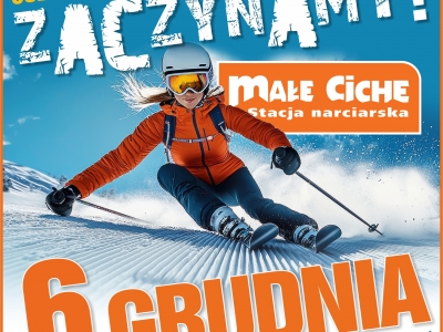 foto główne wpisu 06 grudnia startujemy z sezonem 2025/2026 jeździmy od 09:00 do 18:00!