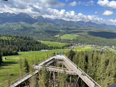 foto główne wpisu wieża widokowa skywalk serce poronina zapraszamy!